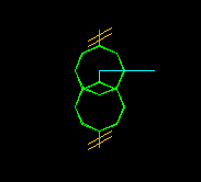 一個繞組上有中心點抽頭的變壓器電氣圖形符號
