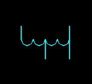 單相自藕變壓器電氣符號