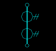 兩個鐵芯兩個次級繞組電流互感器電氣符號