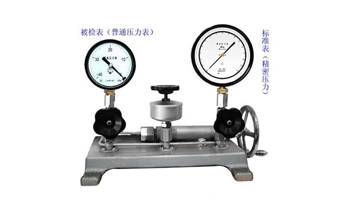 壓力表校準配置示意圖-http://www.gzmengda.com/tech/1222.html
