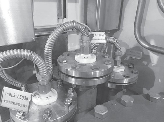 安裝在現場的分體式超聲波液位計