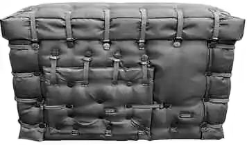 柔性防火罩結構形式示意