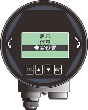 昌暉80G雷達物位計專家設置界面