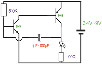 互補型自激振蕩電路