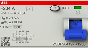 ABB F204漏電保護開關